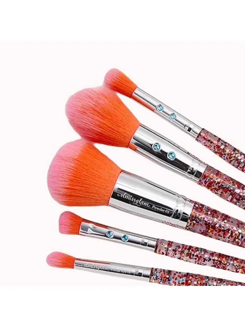 SLMissGlam Beauty Rainbow Luxe Makeup Brush Set